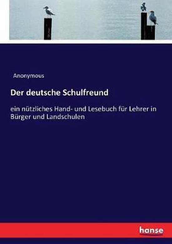 Der deutsche Schulfreund - cover
