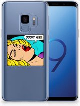 Bumper TPU Siliconen Hoesje Geschikt voor Samsung Galaxy S9 Popart Oh Yes