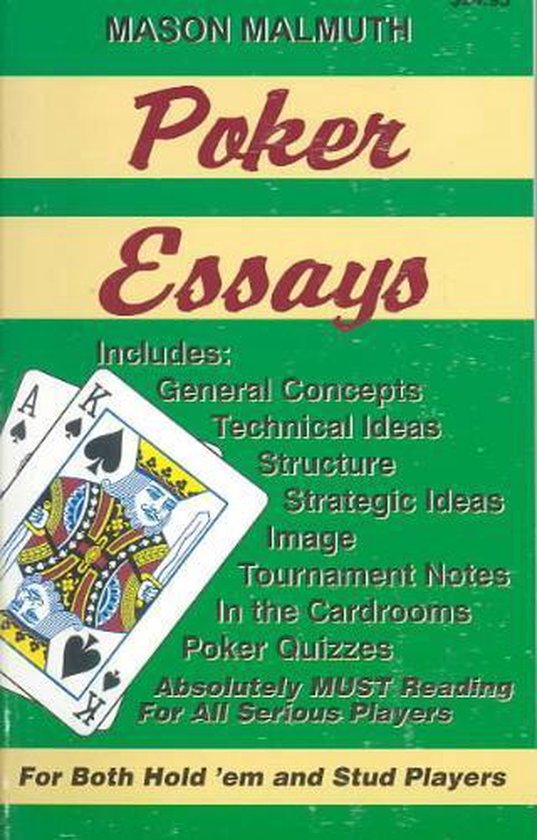 9781880685099 - Poker Essays