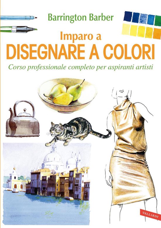 Imparo a disegnare a colori - cover