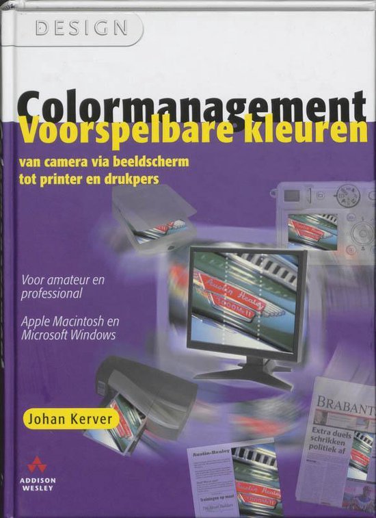 Cover van het boek 'Colormanagement - Voorspelbare kleuren' van Johan Kerver