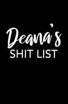 Deana's Shit List