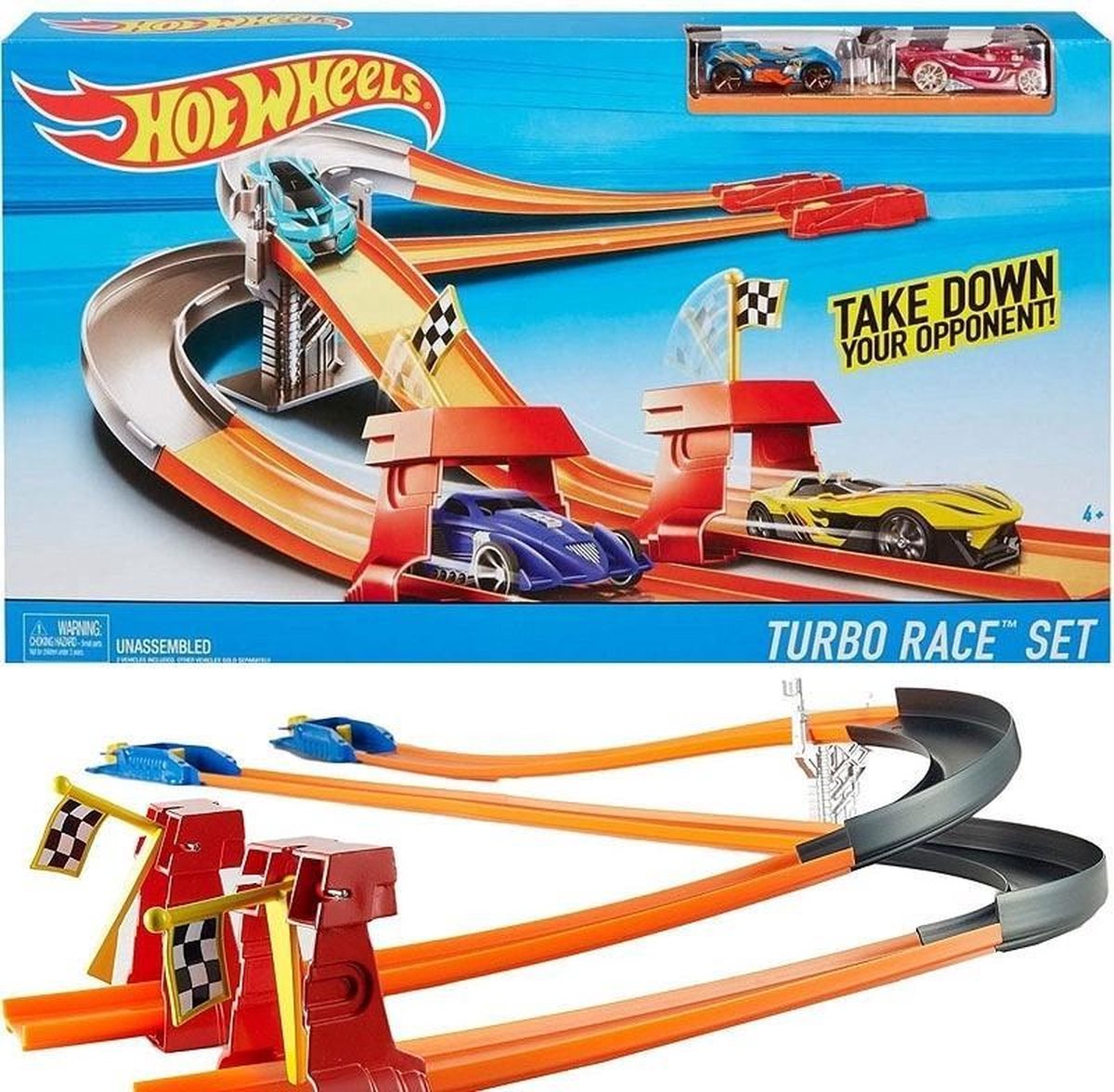 Hot wheels sale turbo race set