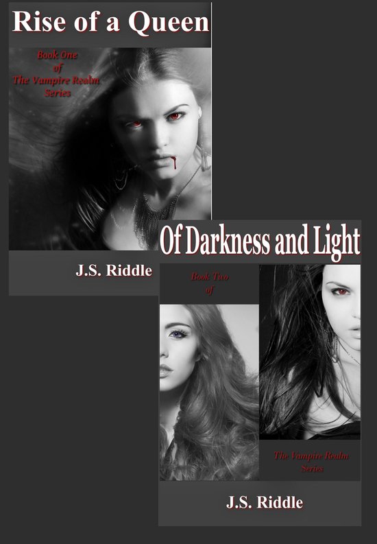 The Vampire Realm Book 1 and 2 (Rise of a Queen & Of Darknes ... - cover