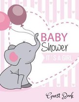 Baby Shower It's a Girl Guest Book