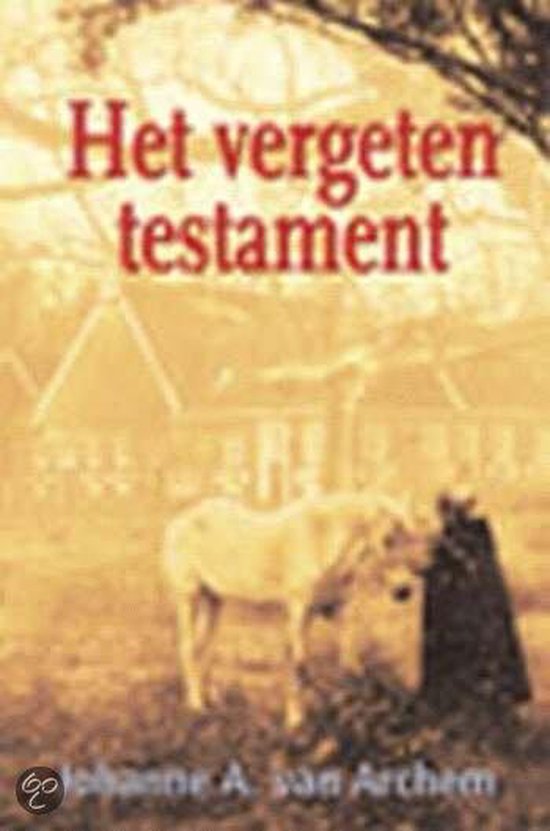 Het vergeten testament - cover