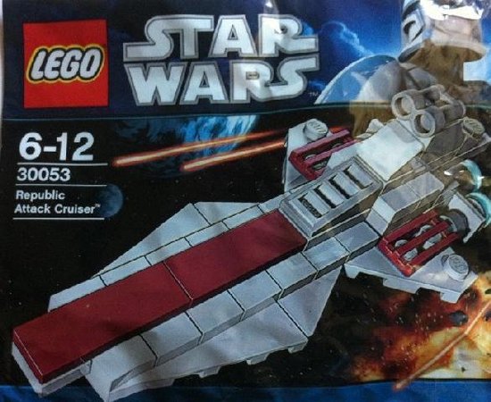 muur Halloween violist LEGO Star Wars 30053 Republic Attack Cruiser (Polybag) | bol.com