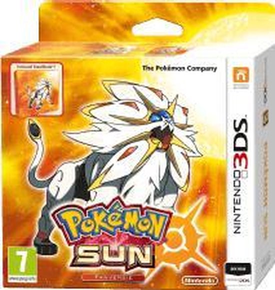 Pokemon Sun Steelcase Edition - 2DS + 3DS - UK versie