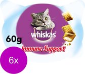 Whiskas Immune Support - Kattensnack - 6 x 50 g