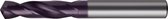 Korte boor D6539N VHM 11,00mm TiAlN FORMAT