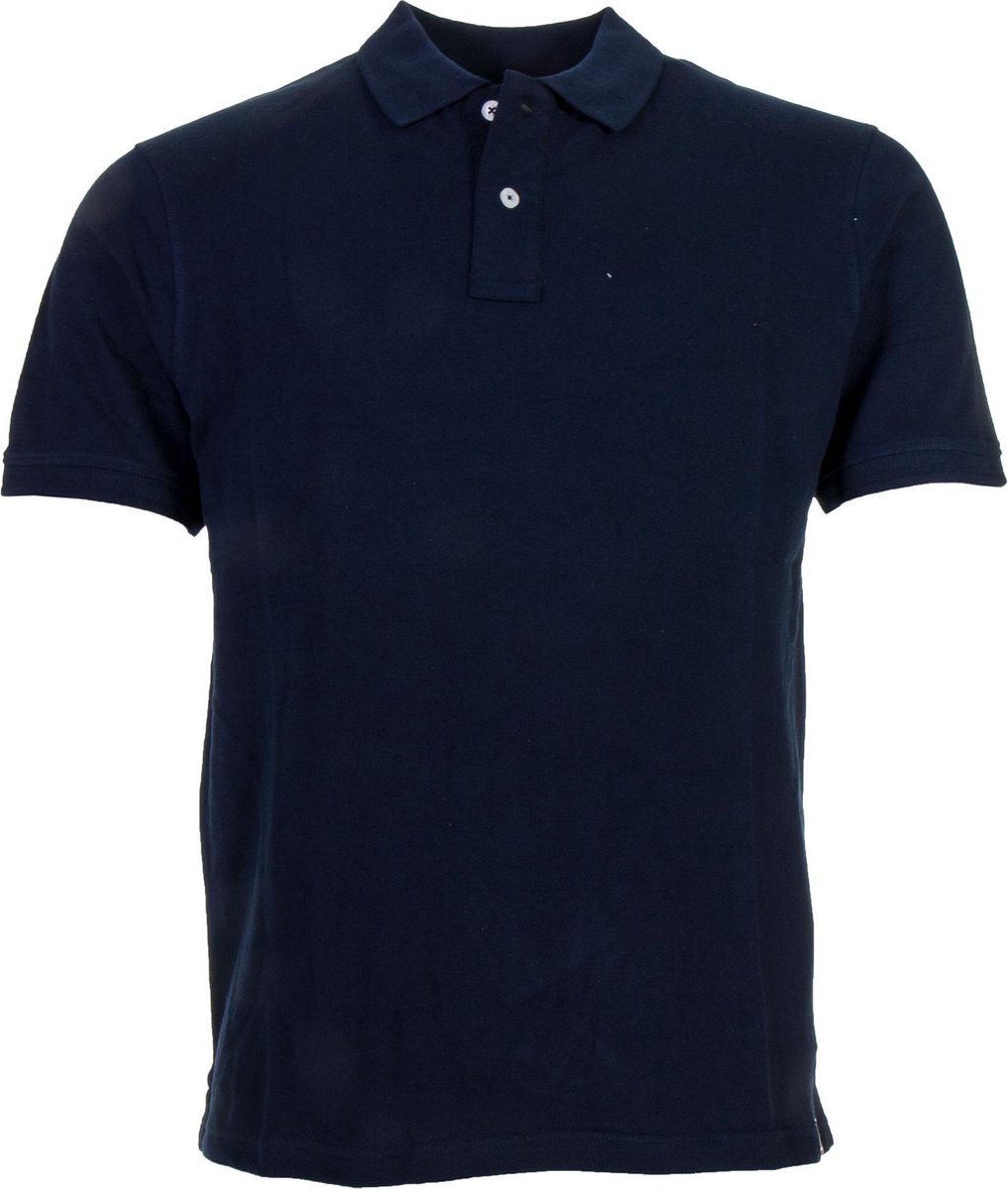 Russell Athletic Classic Polo Heren Sportpolo casual - Maat M - Mannen - blauw