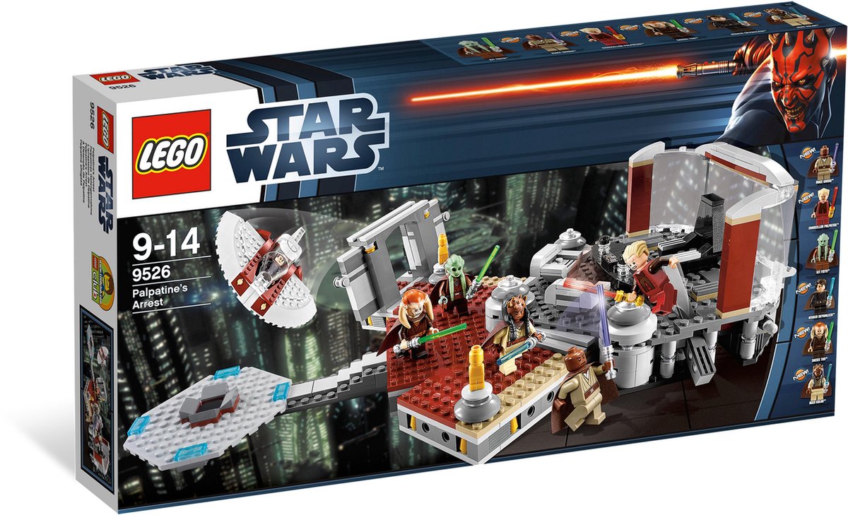 oog Uitrusting zoon LEGO Star Wars Palpatine's Arrest - 9526 | bol.com