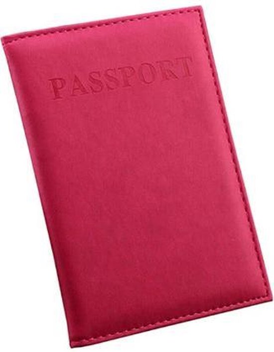 Protecteur de passeport rose (foncé) - Housse de protection - Étui pour  passeport -... | bol