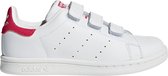 adidas Stan Smith  Sportschoenen - Maat 30.5 - Unisex - wit/roze