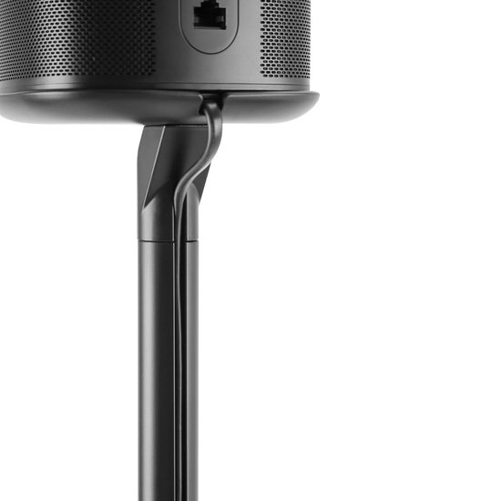 Speaker Stand Set Voor Sonos One - Vloer Standaard Statief Houder - Met Kabel Management - 2 Stuks - Zwart - Merkloos