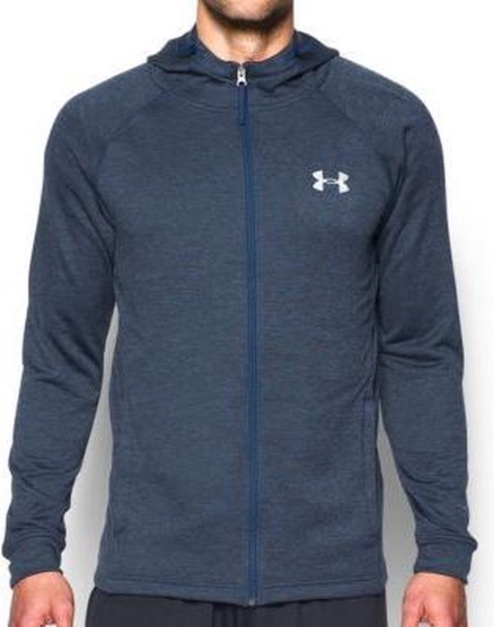 Under Armour - Tech Terry Fitted Full Zip Hoodie - Heren - maat XL | bol.com