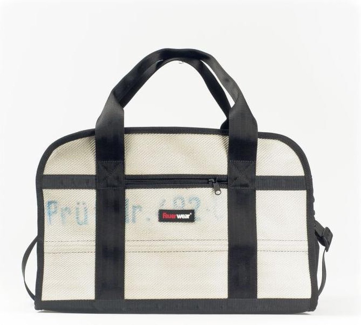 Feuerwear Sporttas Harris M - Wit - Zwart