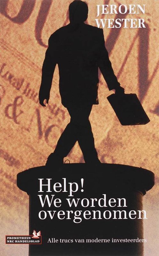 Cover van het boek 'Help! We worden overgenomen' van Jeroen Wester