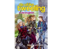 Omslag van De olijke tweeling in de brugklas
