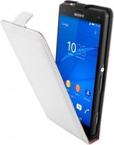 Mobiparts - Witte premium flipcase - Sony Xperia Z3 Compact