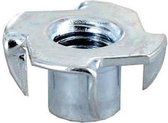 Vynex inslagmoer verzinkt staal diam. 8 mm - 4 stuks