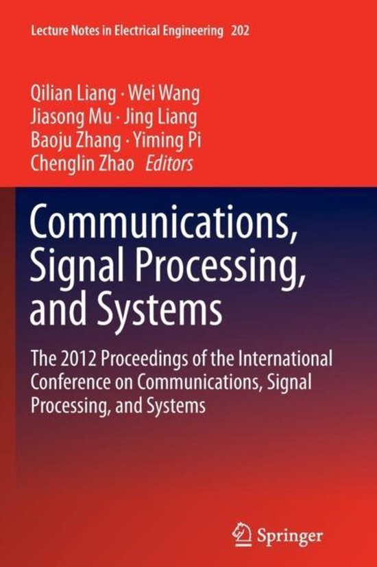 Communications, Signal Processing, and Systems 9781489989697 Boeken