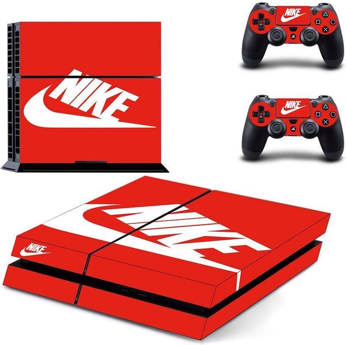PS4 Console Skin | +2 Controller Stickers voor Playstation 4 |