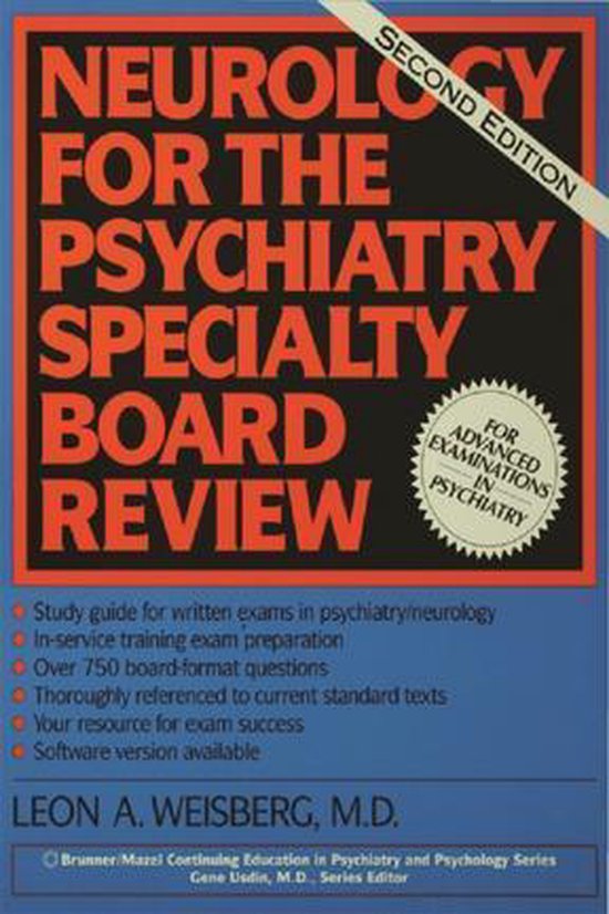 Neurology For The Psychiatry Specialist Board - cover