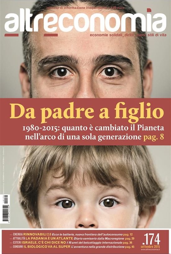 Altreconomia 174, settembre 2015 - cover