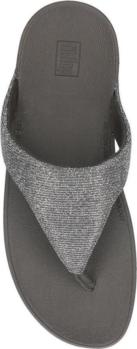 FitFlop ""Zilveren Teenslippers Lottie Glitzy Toe Post ""