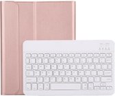 Bluetooth Toetsenbord geschikt voor Apple iPad Pro 2018 (11 inch) Toetsenbord & Hoes - QWERTY Keyboard case - Auto/Wake functie - Rosé-Goud