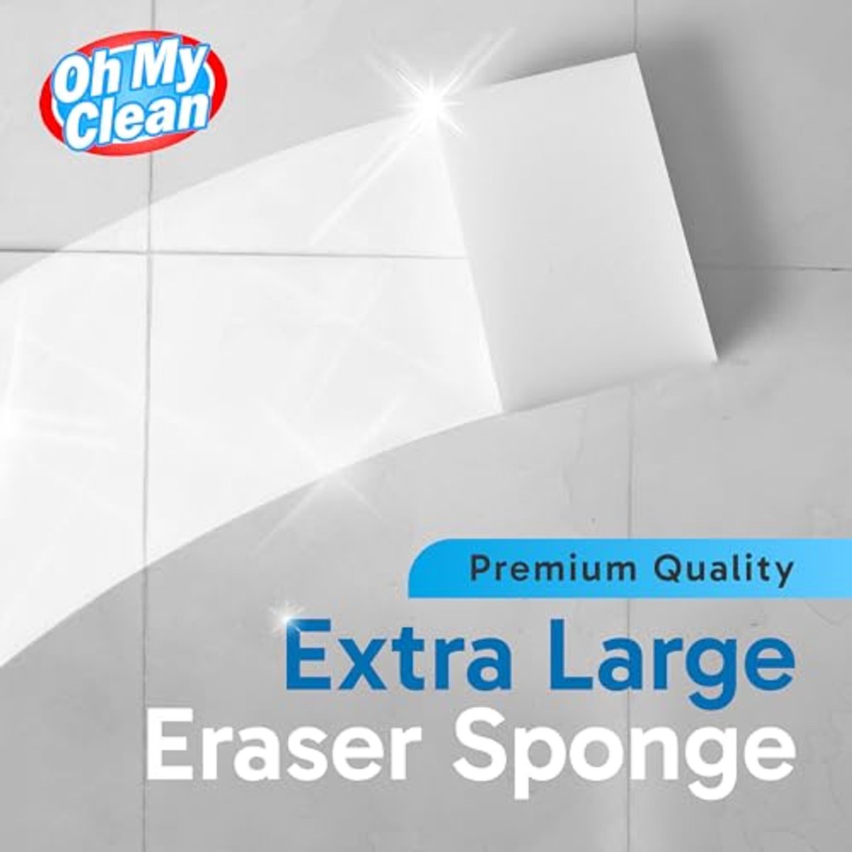 Extra grote melamine sponzen - 100 stuks voor krachtige en efficiënte reiniging