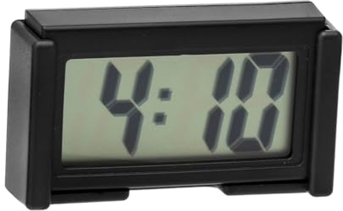 Mini Digitale Autoklok voor Dashboard en Badkamer - Elektronische Led Klok