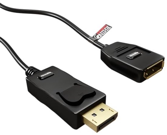 cablecc DisplayPort DisplayPort Male naar Vrouwelijke 90 graden Up Down Angled Extension Cable