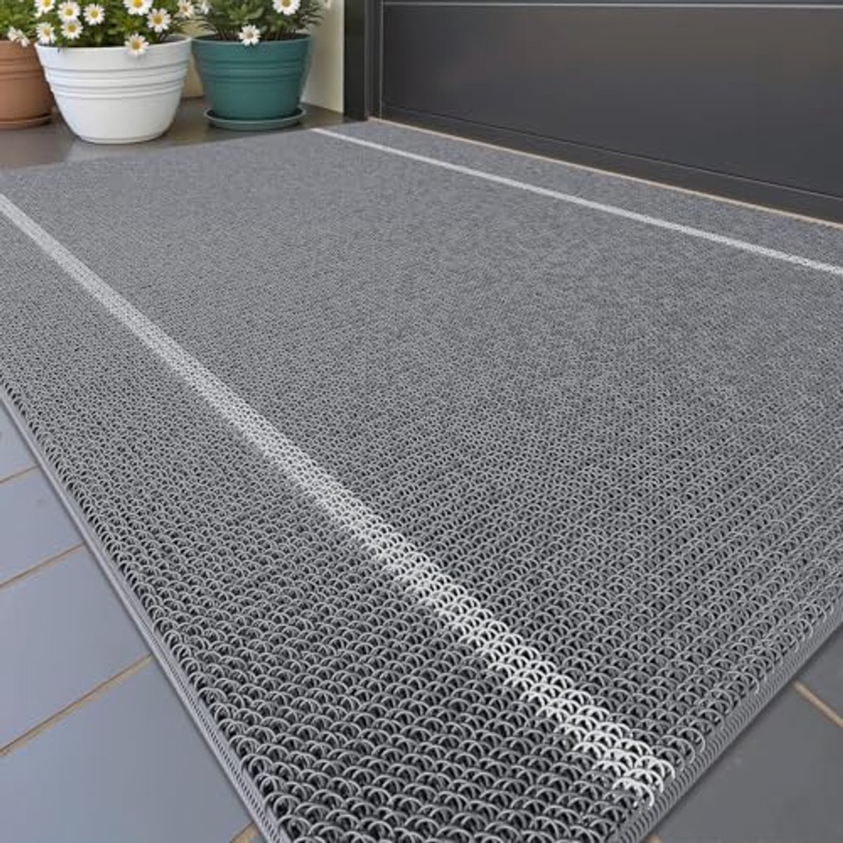 Duurzame Anti-slip Deurmat Buiten 60 x 120 cm - Waterdicht en Afwasbaar voor Voordeur en T