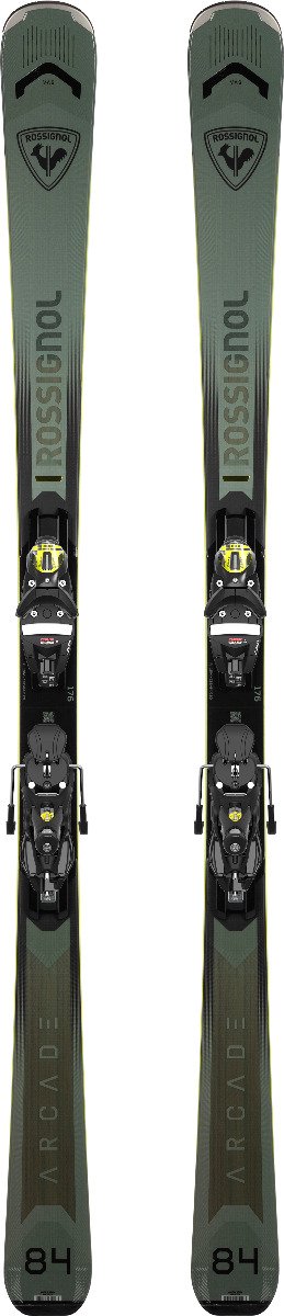 ROSSIGNOL ALL MOUNTAIN SKI ARCADE 84 + NX 12 konect -168 Zwart