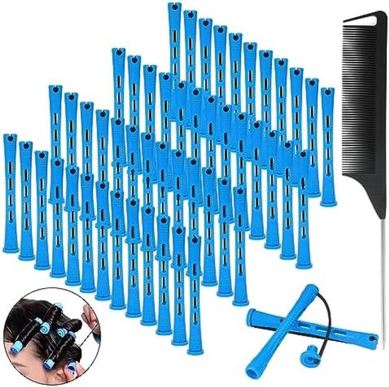 PromoHome Krulspelden Set - 50 Stuks Professionele Haarverzorging