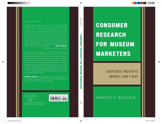 Consumer Research for Museum Marketers - cover