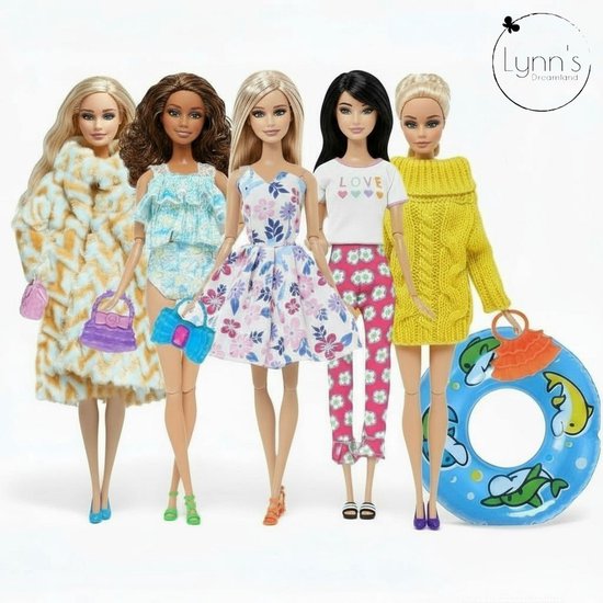 Vêtements Vintage Pour Poupée Barbie - Collection Barbie Basics - Occasion - Pour Collectionneurs