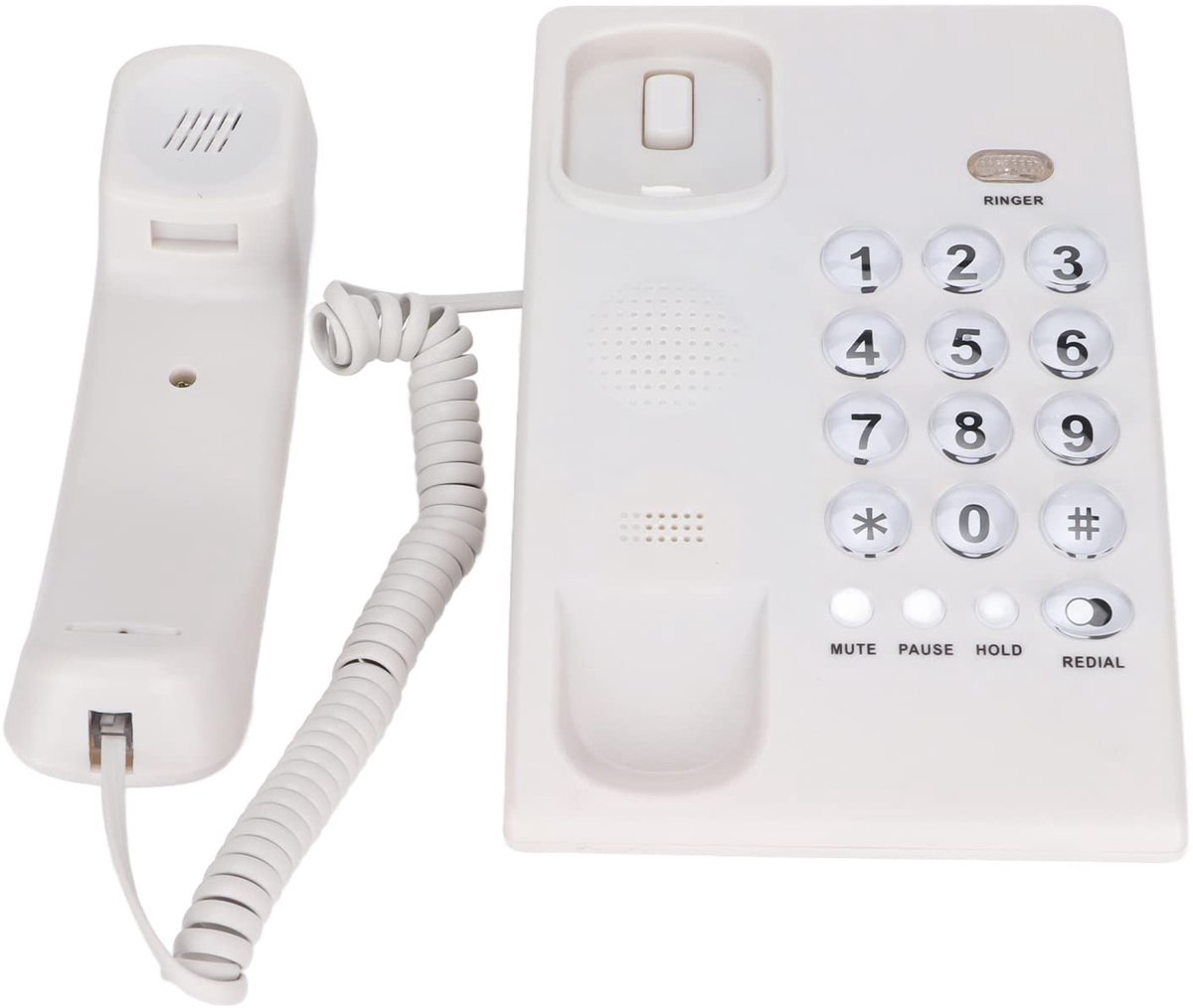Draadloze telefoon met grote knop en hoog volume voor thuiskantoor en hotel