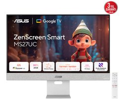 ASUS ZenScreen Smart Monitor MS27UC - 4K - Google TV - USB-C 90w - Harman Kardon Speakers - 27 inch