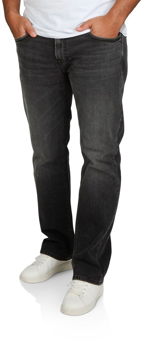 riverso Heren Jeans Broeken RIVEddy regular/straight Fit Zwart Volwassenen Denim Jeansbroek heren - Spijkerbroek heren