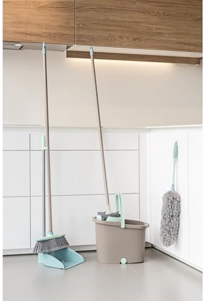 Microvezel Mop met Universele Draad - Grijs
