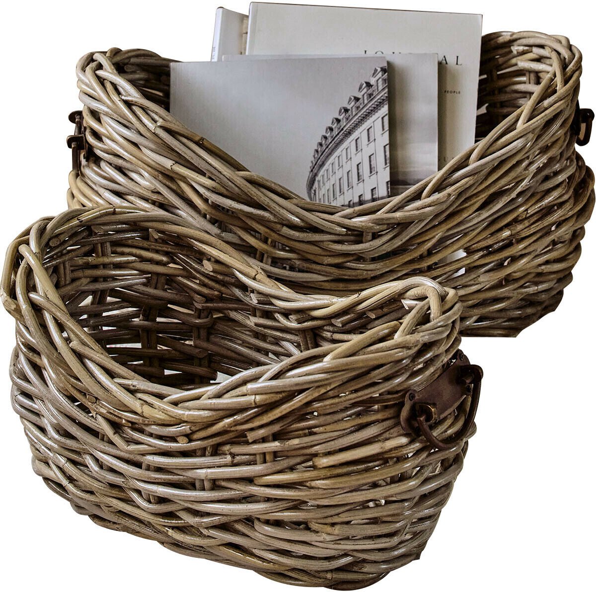 LOBERON Mand set van 2 Bellorie bruin