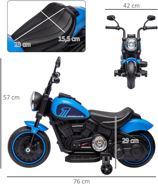 Crossmotor Elektrische Kindermotor Groen 36V