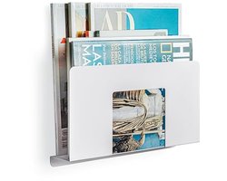 Tijdschriftenhouder voor bureau en wand - Multifunctionele organisatieoplossing voor tijdschriften, kranten en brochures