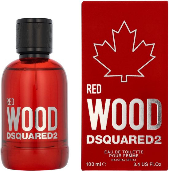 Dsquared2 - Damesparfum - Red Wood pour Femme - Eau de toilette 100 ml