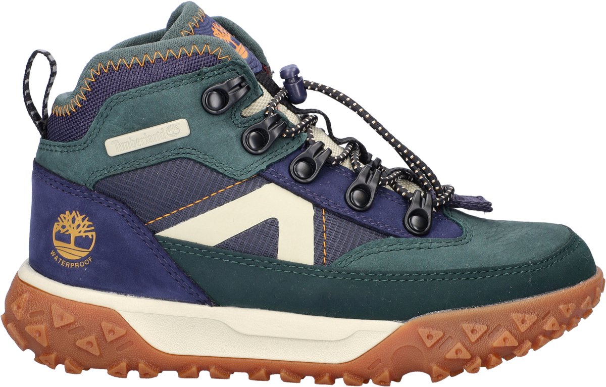 Timberland Greenstride Motion 6 Mid Bungee jongens sneaker multi Groen