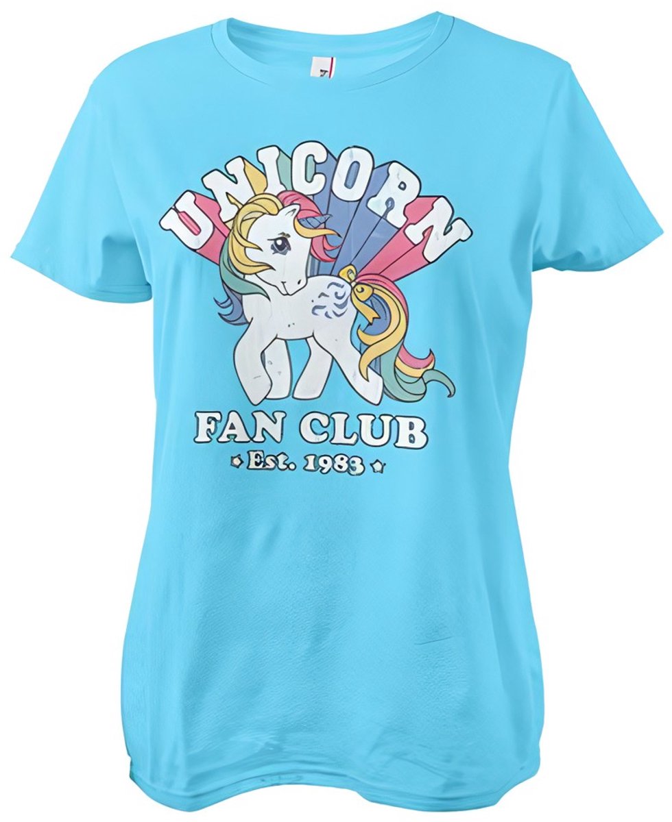 My Little Pony Dames-T-shirt 'Unicorn Fan Club' in meisjesachtige stijl