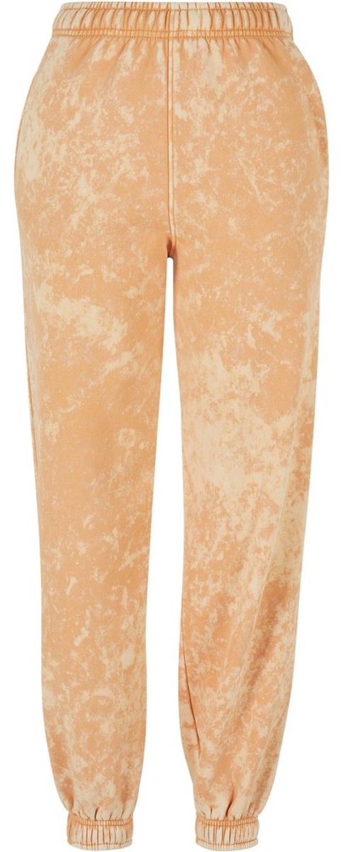 Urban Classics Towel Washed Dames joggingbroek 4XL Oranje